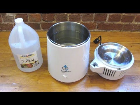 How to Clean Megahome Water Distiller With Vinegar