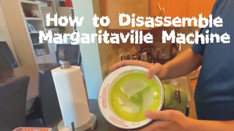 How to Clean Margaritaville Machine