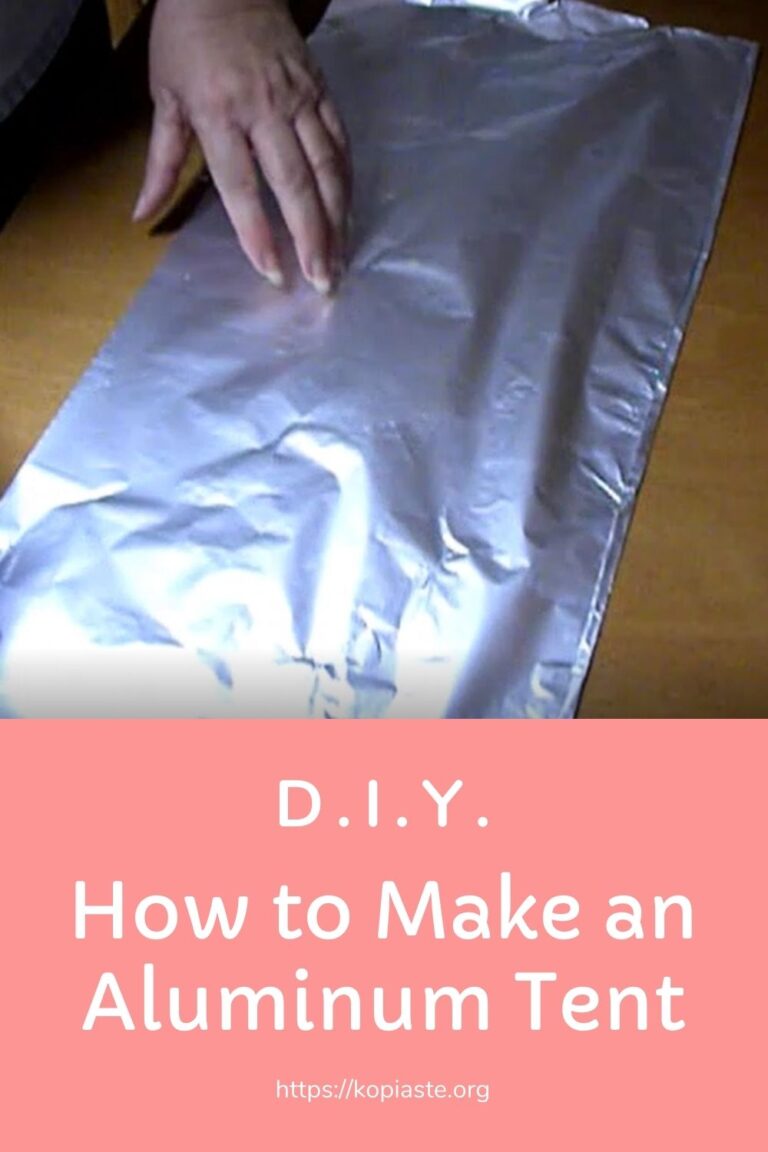 How to Make a Foil Tent for Baking
