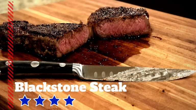 How to Cook a Steak on a Blackstone Griddle